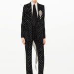 Givenchy Black/White Polkadot Suit - Pre-Fall 2015