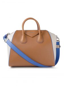 Givenchy Tan/Purple/Grey Antigona Bag