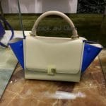 Celine Two Tone Trapeze Mini Bag - Navy