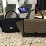 Celine Croc Trapeze Mini Bag