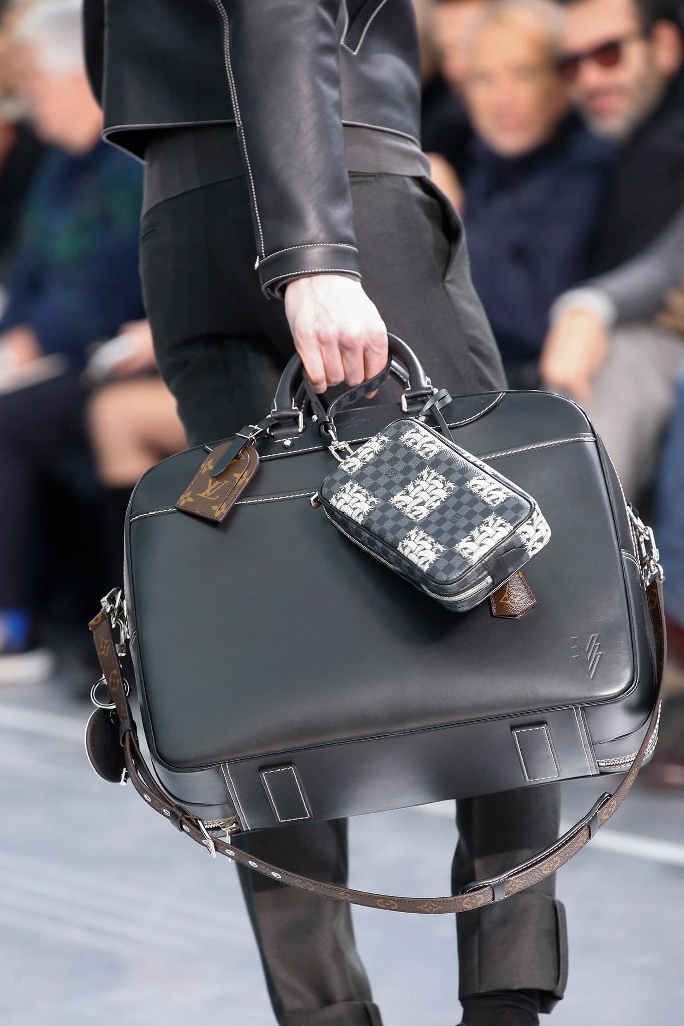 Louis Vuitton Men's Fall / Winter 2015 Runway Bags featuring Damier ...