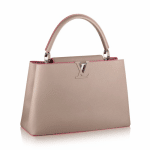 Louis Vuitton Galet Litchi Capuciness MM Bag