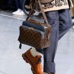 Louis Vuitton Monogram Canvas with Blue Trim Messenger Bag - Fall 2015