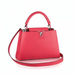 Louis Vuitton Rose Litchi Capucines BB Bag