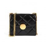 Marc Jacobs Black Quilted Mini Trouble Bag