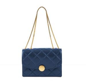 Marc Jacobs Blue Quilted Trouble Bag