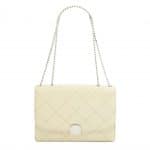 Marc Jacobs Cream Quilted Trouble Bag