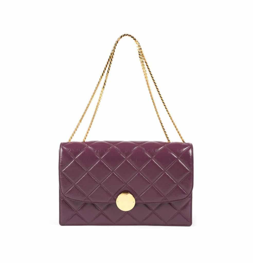 Marc Jacobs Grape Quilted Trouble Big Bag