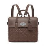 Mulberry Taupe Quilted Cara Delevingne Bag