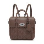 Mulberry Taupe Quilted Cara Delevingne Mini Bag
