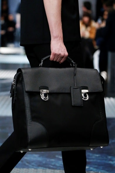 Prada Men's Fall 2015 Runway Bag Collection | Spotted Fashion