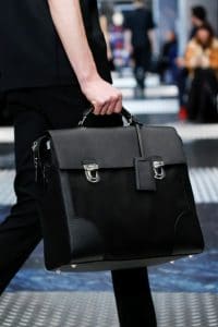 Prada Black Nylon/Leather Large Briefcase Bag 3
