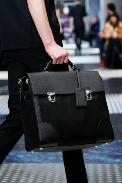 Prada Men's Fall 2015 Runway Bag Collection | Spotted Fashion