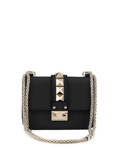 Valentino Rockstud Lock Mini Flap Bag Reference Guide | Spotted Fashion