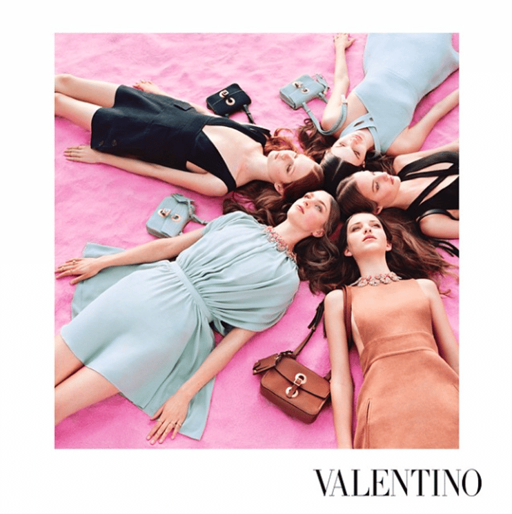 Valentino Spring / Summer Ad Campaign - Spotted Fashion