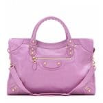 Balenciaga Rose Berlingot Giant 12 City Bag