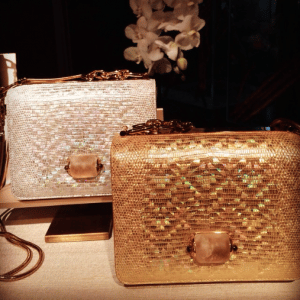 Bulgari Silver/Gold Clutch Bags - Fall 2015