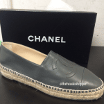 Chanel Dark Grey Espadrilles