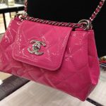 Chanel Pink Coco Shine Accordion Small Bag