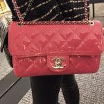 Chanel Pink Coco Shine Flap Bag