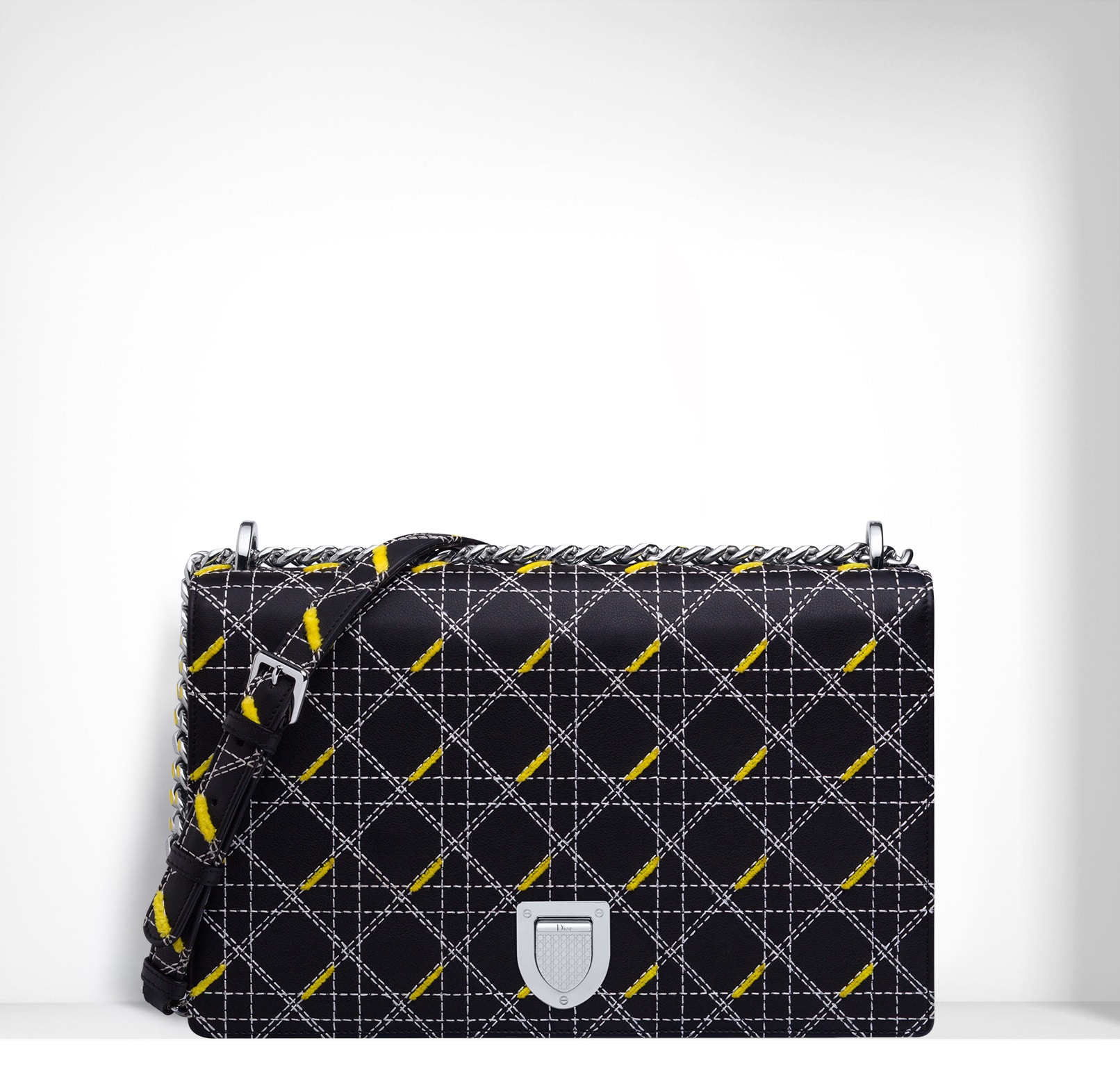 Diorama and Lady Dior Metallic Perforated Bags from Pre-Fall 2015 - Spotted  Fashion