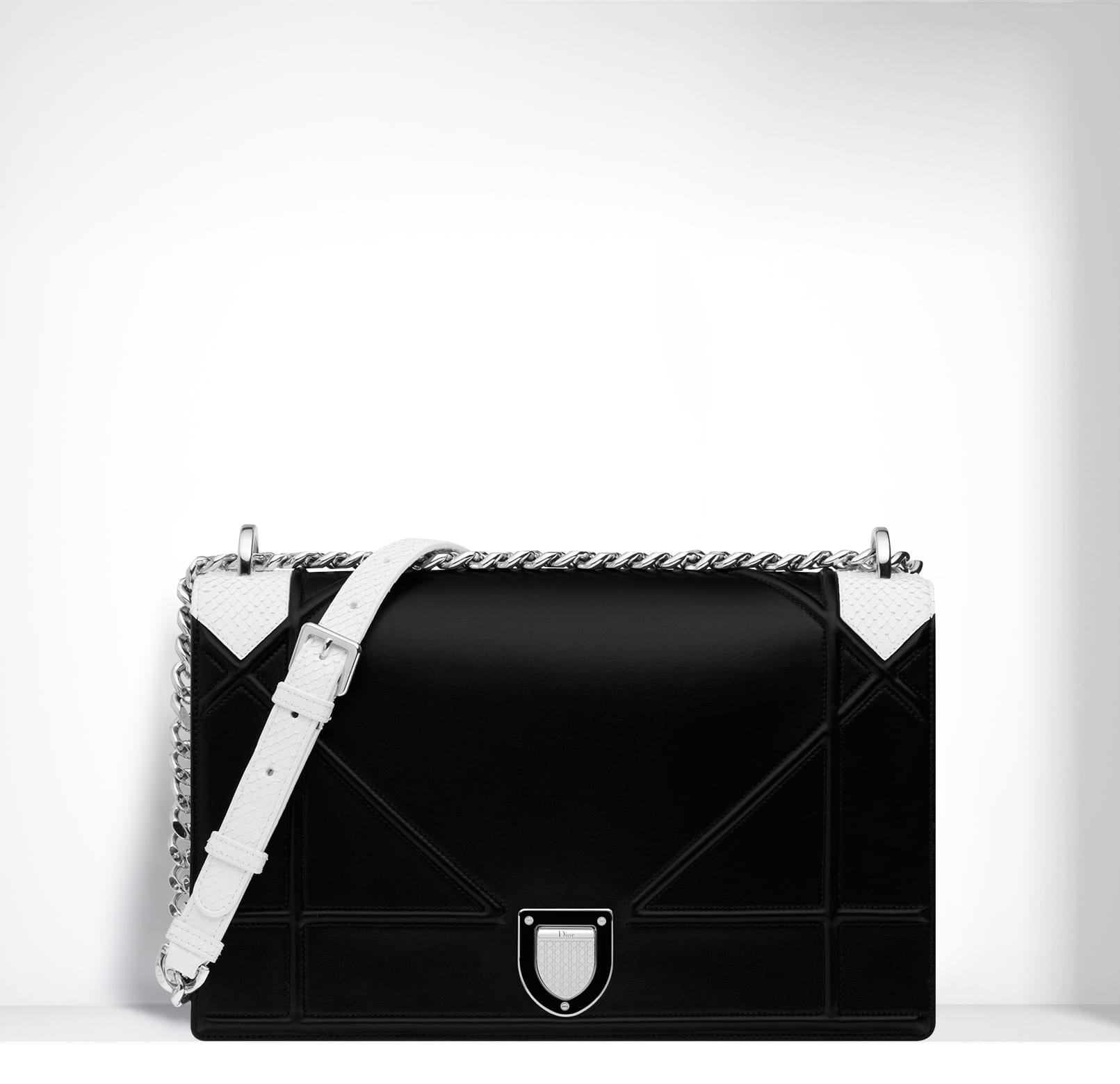 dior calfskin diorama flap small bag