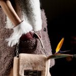 Fendi Beige Fur Baguette Bag - Fall 2015 Runway