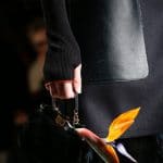 Fendi Black Fur Peekaboo Micro Bag - Fall 2015 Runway