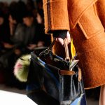 Fendi Black Multicolor Calf Hair Peekaboo Bag - Fall 2015 Runway