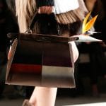 Fendi Brown Multicolor Peekaboo Bag - Fall 2015 Runway