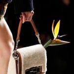 Fendi White Fur Baguette Bag 2 - Fall 2015 Runway