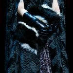 Marc Jacobs Black/White Fur Clutch Bag - Fall 2015