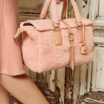 Mulberry Rose Petal Shearling Roxette Bag - Fall 2015