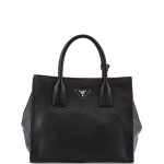 Prada Black Daino Tote Bag