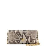 Prada Natural Python Wallet On A Chain Bag