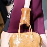 Prada Tan Crocodile Top Handle Bag 3 - Fall 2015 Runway