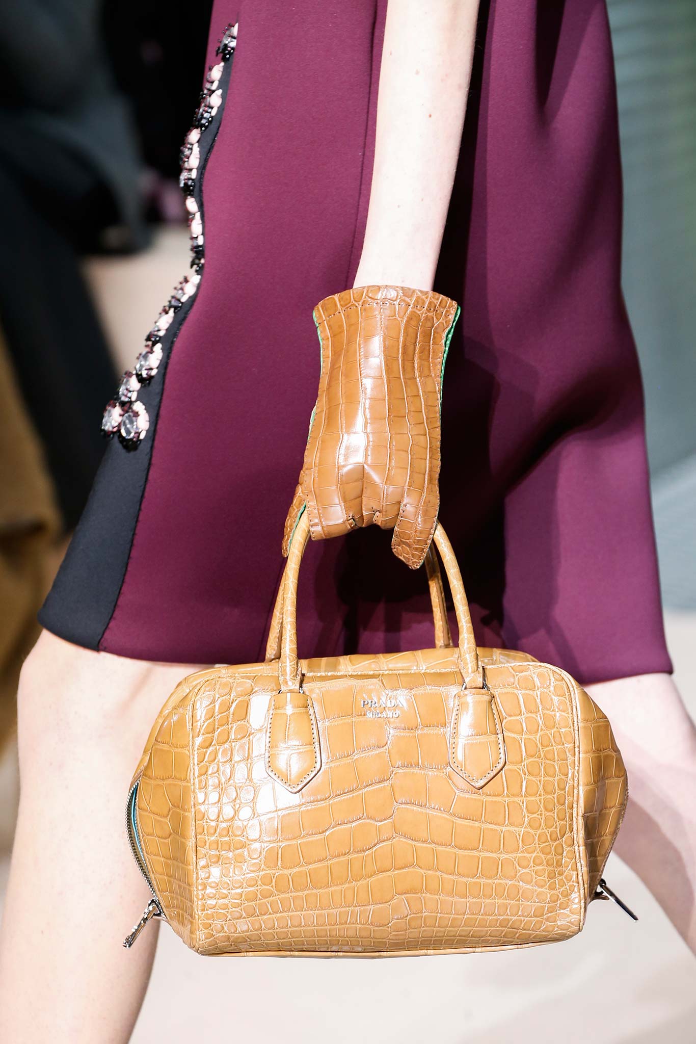 Prada Fall/Winter 2015 Runway Bag Collection Featuring Pastel