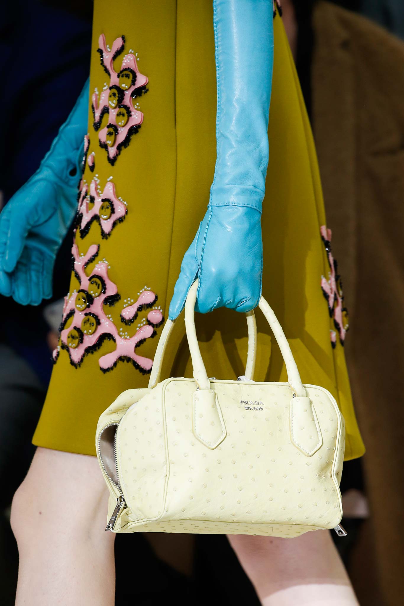 Prada Fall/Winter 2015 Runway Bag Collection Featuring Pastel Colors ...