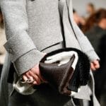 Proenza Schouler White/Brown/Black Calf Hair/Fur Clutch Bag - Fall 2015