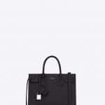 Saint Laurent Black Classic Baby Sac De Jour Bag