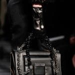 Balenciaga Black with Stitch Detail Flap Bag - Fall 2015 Runway