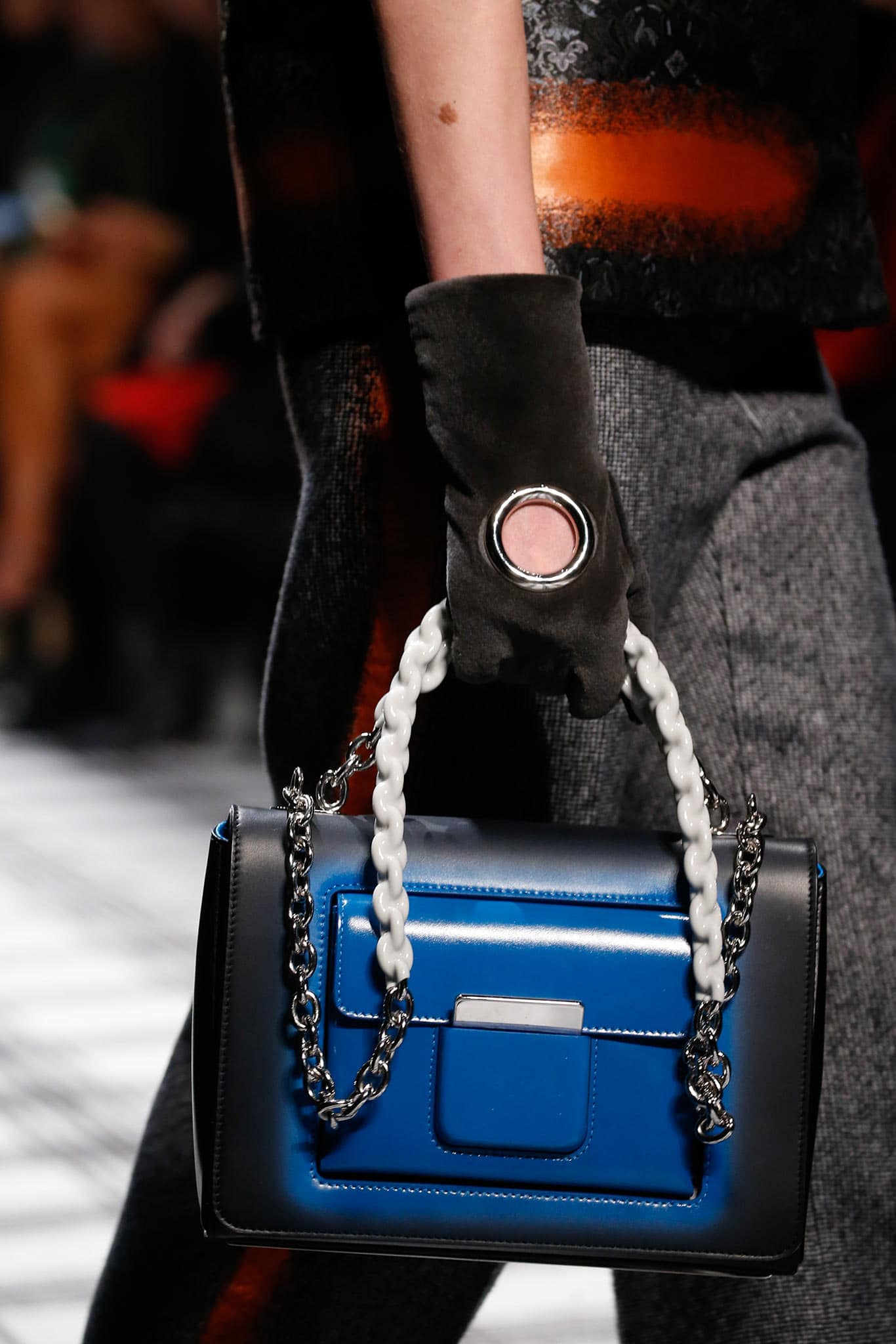 Balenciaga unveils its £650 'plastic bag' top on the catwalk