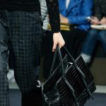 Bottega Veneta Black Crocodile Top Handle Bag 2 - Fall 2015