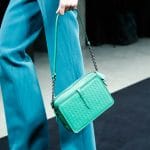 Bottega Veneta Green Intrecciato Shoulder Bag - Fall 2015