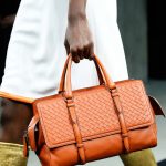 Bottega Veneta Orange Intrecciato Top Handle Bag 2 - Fall 2015