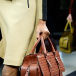 Bottega Veneta Tan Intrecciato Top Handle Bag 2 - Fall 2015