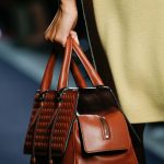 Bottega Veneta Tan Intrecciato Top Handle Bag - Fall 2015