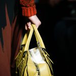 Bottega Veneta Yellow Intrecciato Top Handle Bag - Fall 2015