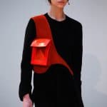 Celine Red with Pocket Crossbody Bag - Fall 2015 Runway