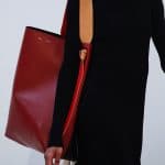 Celine Red/Black Large Tote Bag 2 - Fall 2015 Runway